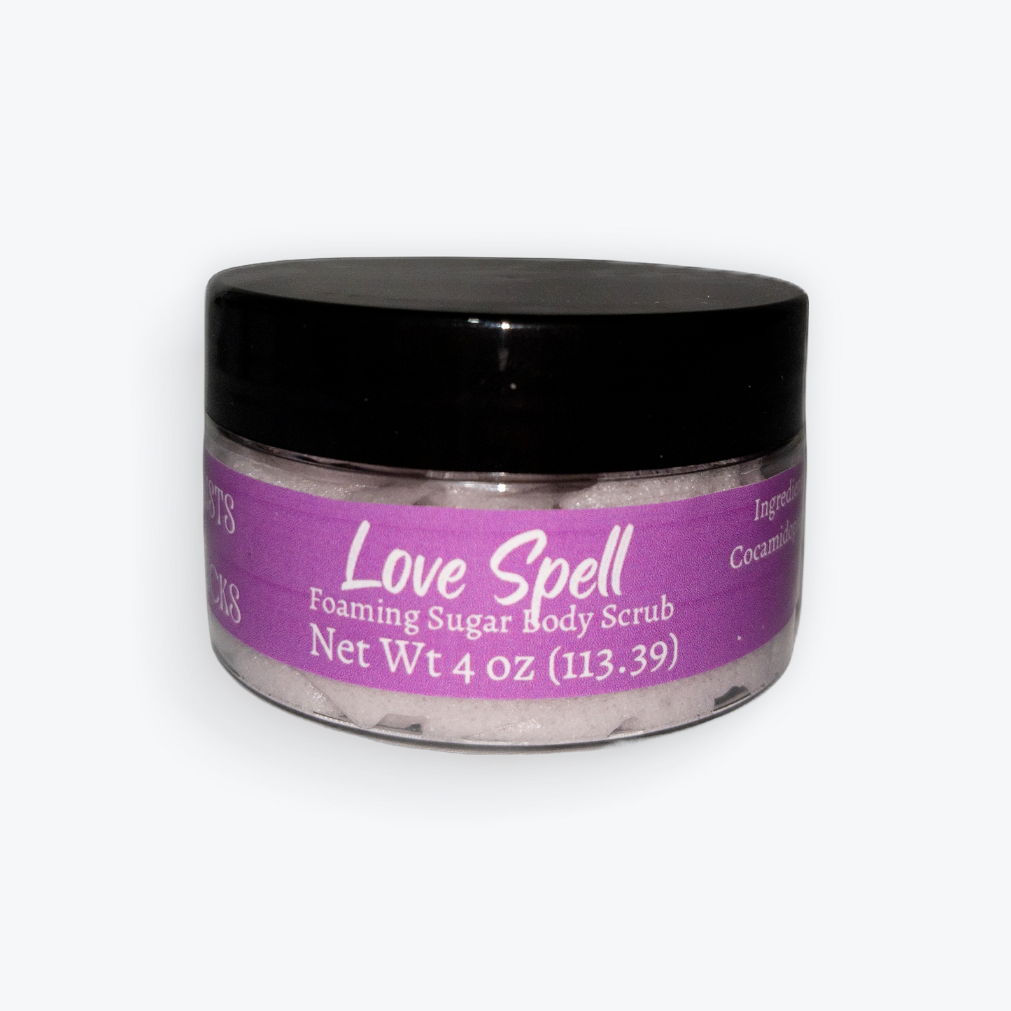 Love Spell 4 oz Foaming Sugar Body Scrub